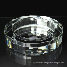 Factory sale various widely used best selling clear crystal ciggar ashtray